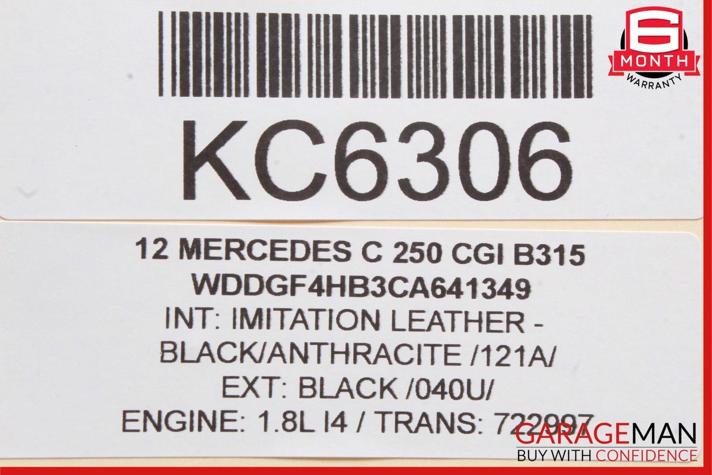 08-14 Mercedes W204 C300 Front Left Side Exterior Door Handle Assembly OEM