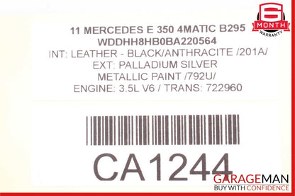 08-17 Mercedes W212 E350 GLK350 AC Air A/C Condenser Cooler 2045000654 OEM