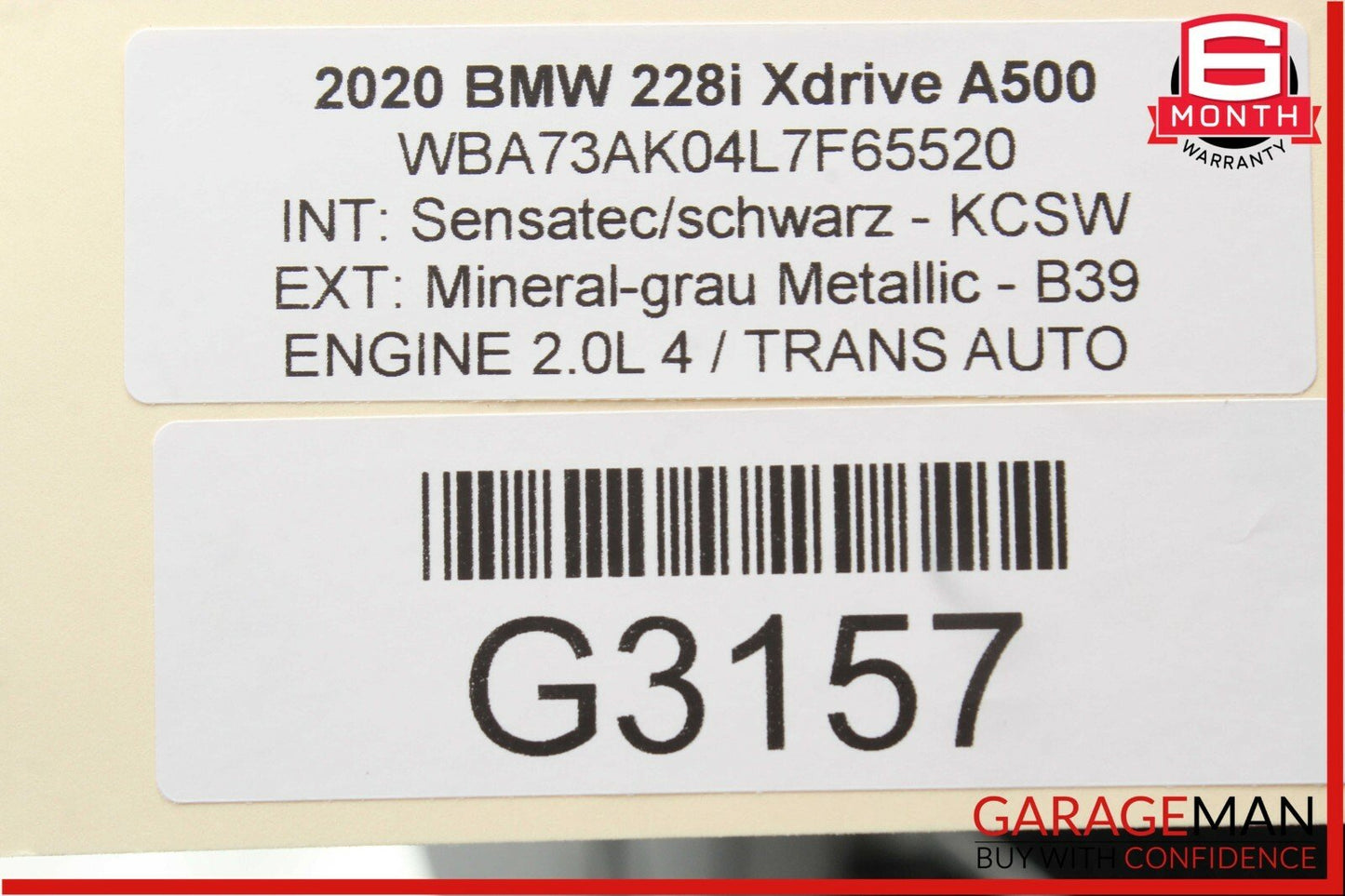 20-21 BMW 228i xDrive Amp Amplifier OEM