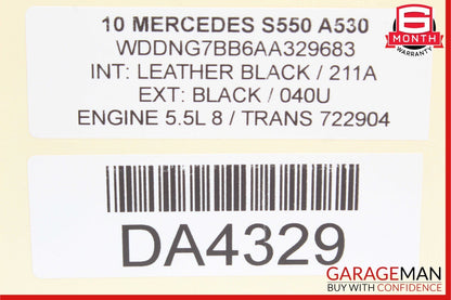 07-14 Mercedes W221 S550 CL550 Front Left Driver Seat Control Memory Switch OEM