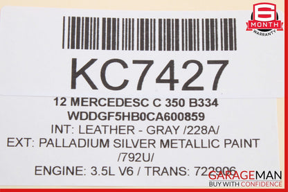 08-15 Mercedes W204 C350 C300 Trunk Lid Latch Lock Actuator 2047500185 OEM