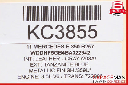 08-18 Mercedes W212 E350 SLK250 Front Left Driver Side Seat Control Module OEM