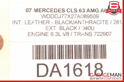 06-11 Mercedes W219 CLS500 CLS63 Rear Left Driver Door Lock Latch Actuator OEM