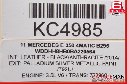 10-13 Mercedes W212 E350 4MATIC Rear Fuse Junction Box SAM Relay Control Module