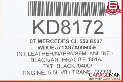 07-14 Mercedes W216 CL550 CL63 AMG Rear Right Passenger Door Speaker Tweeter OEM