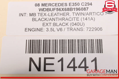 03-09 Mercedes W211 E350 E500 E55 AMG Front Right Side Wing Fender Panel OEM