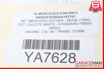 10-13 Mercedes W212 E350 E63 AMG Dash Navi Navigation Display Screen Monitor