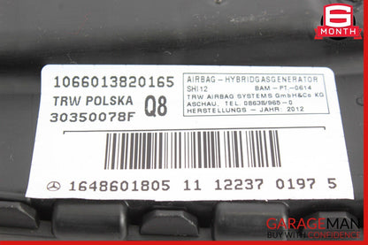 06-14 Mercedes S550 CL600 R500 CL500 Front Right Side Seat SRS Airbag Air Bag