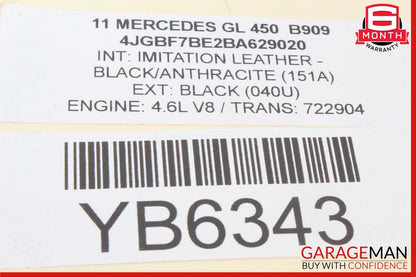 06-13 Mercedes X164 GL450 R350 ML350 Front Left Side Exterior Door Handle OEM