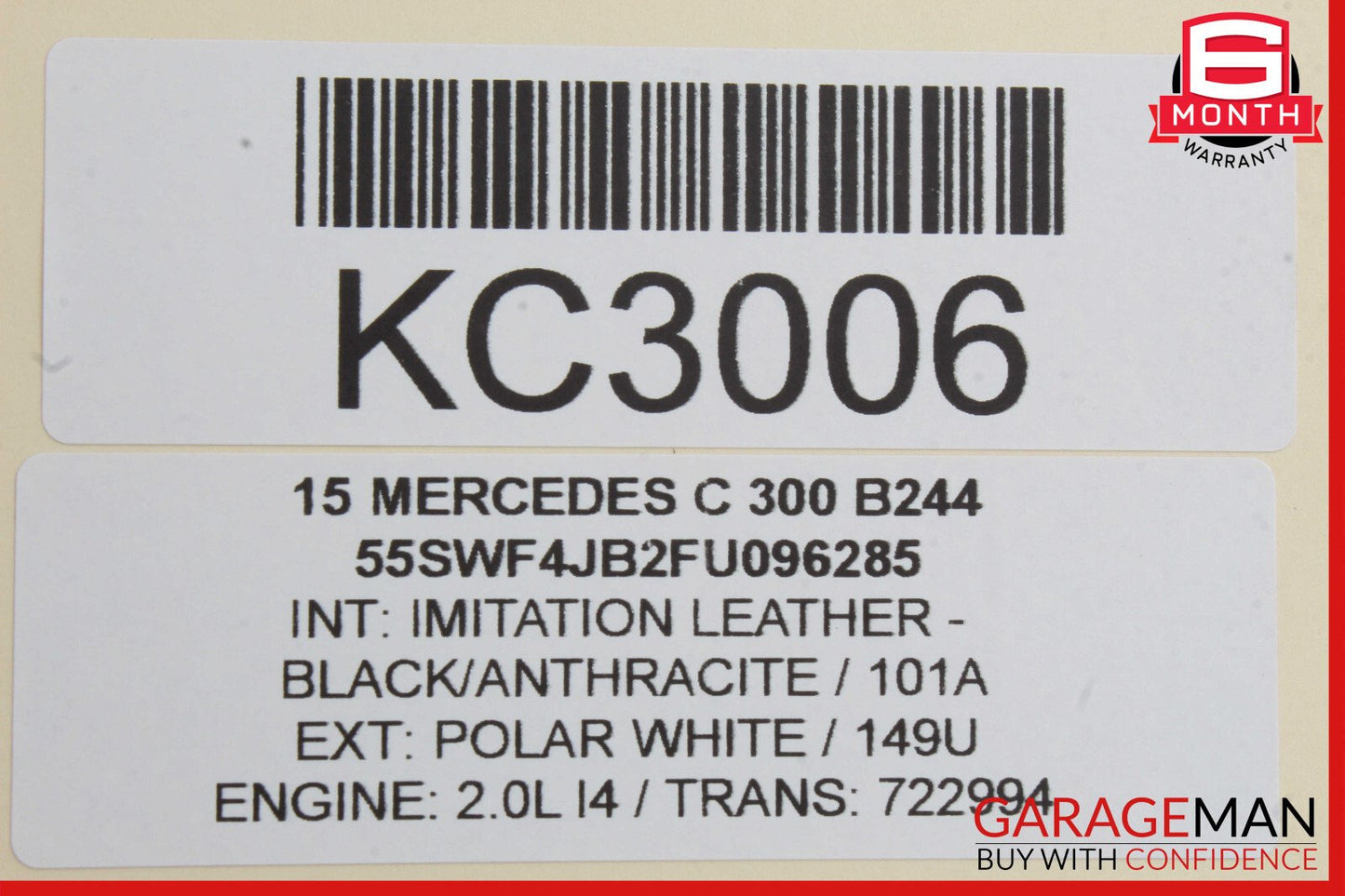 15-20 Mercedes W205 C300 C350e Front Right Side Door Lock Latch Actuator OEM