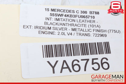 15-20 Mercedes W205 C300 C350e Front Right Side Door Lock Latch Actuator OEM