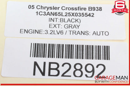 04-08 Chrysler Crossfire Rear Right or Left Lower Suspension Control Arm OEM