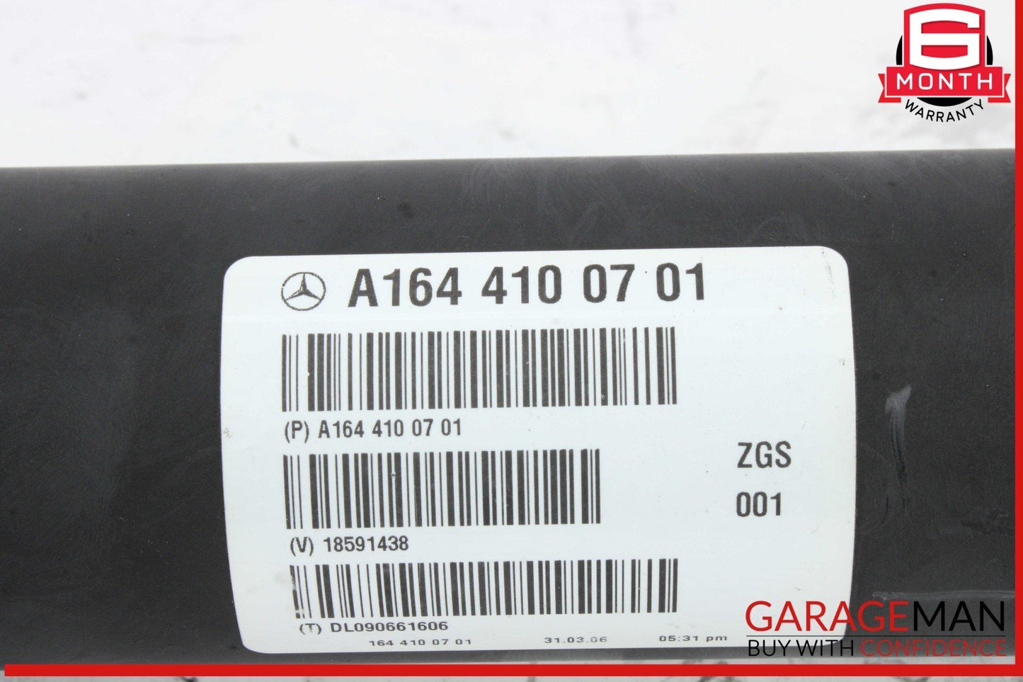 06-13 Mercedes W164 ML350 ML500 R350 GL450 Front Drive Shaft Driveshaft Axle OEM