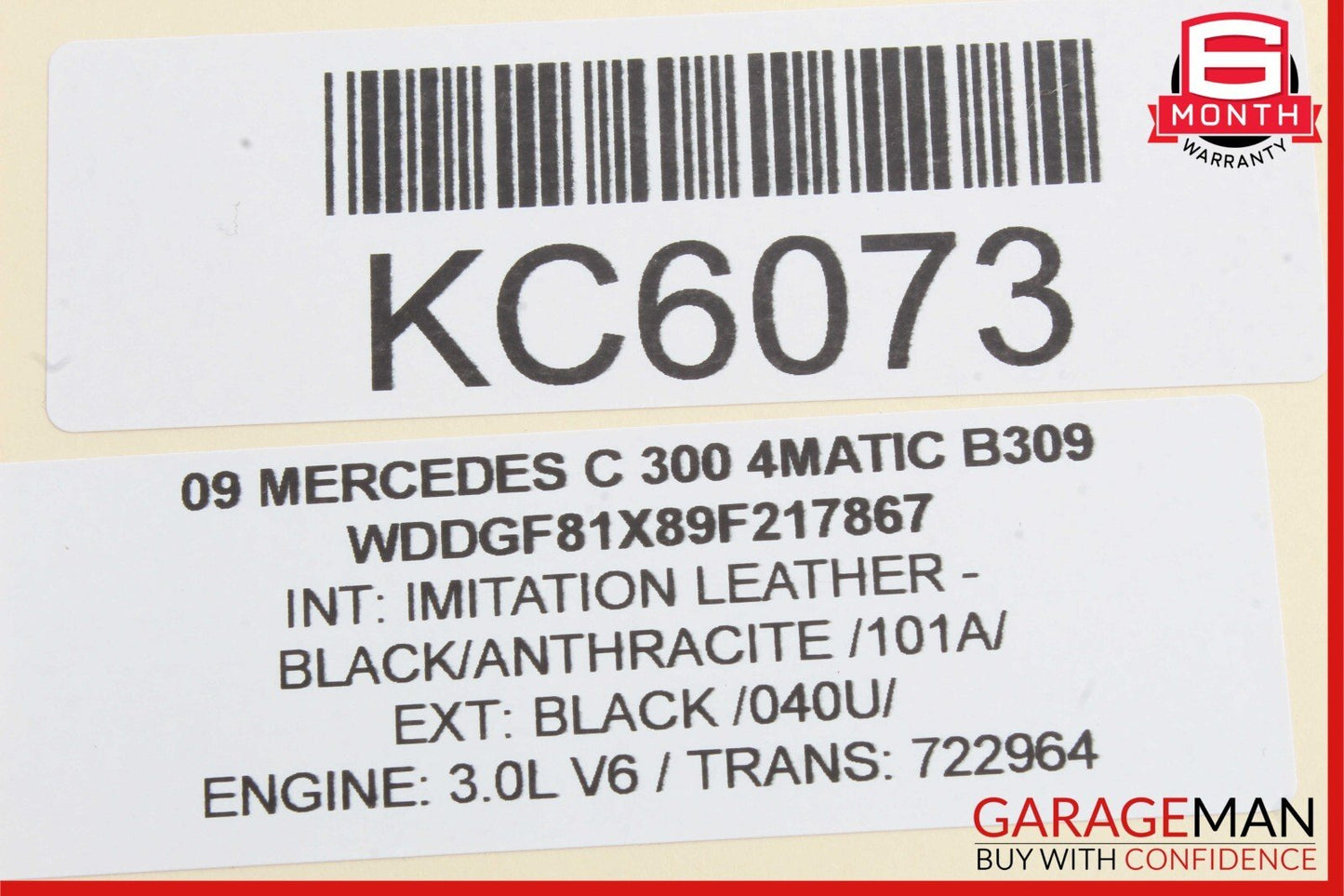 08-14 Mercedes W204 C300 4MATIC Front Left Side Door Lock Latch Actuator OEM