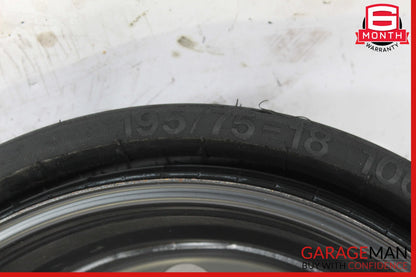 06-13 Mercedes W251 R320 R350 R500 Emergency Spare Tire Wheel Rim 195/75 18"