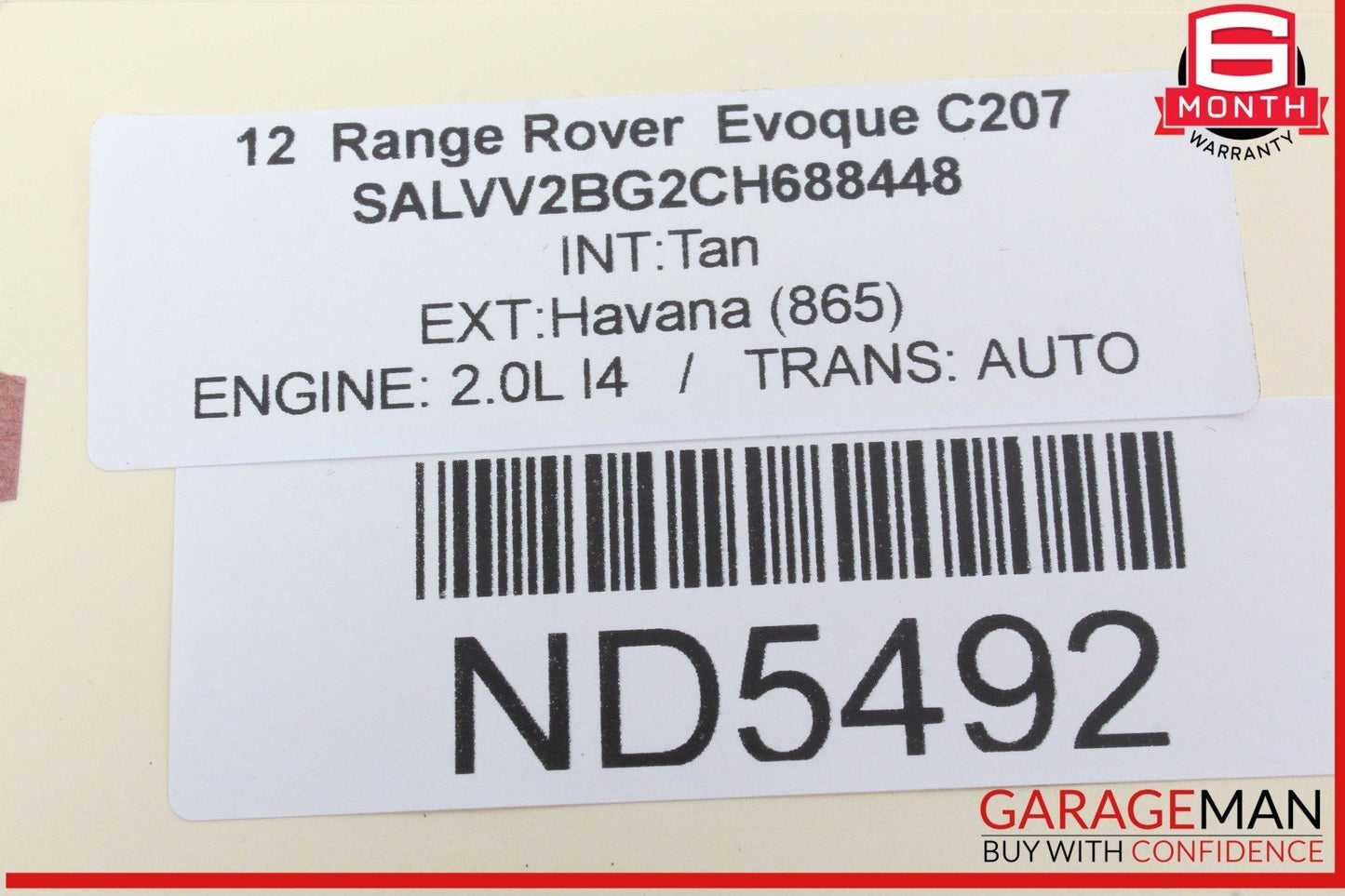12-15 Range Rover Evoque Front Right Dash Dashboard AC A/C Air Vent Trim Grill