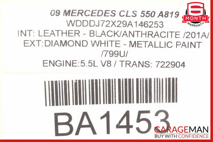 06-11 Mercedes W219 CLS550 CLS63 Trunk Lid Lock Remote Release Control Module