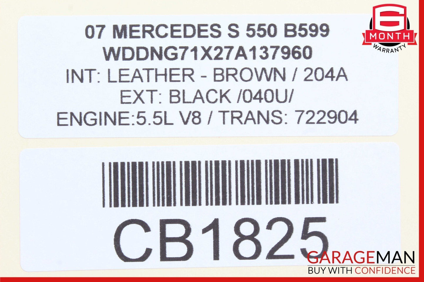 07-09 Mercedes W221 S550 S63 AMG Ashtray Ash Tray Compartment Tray Lighter OEM