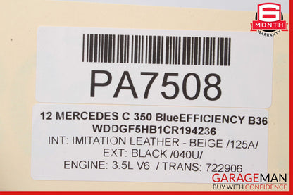 08-14 Mercedes W204 C350 C300 C250 Power Steering Rack and Pinion 2041101101 OEM