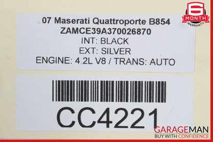 06-13 Maserati Quattroporte M139 S GT S Gas Fuel Tank Reservoir Assembly OEM