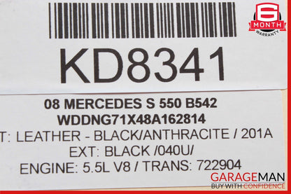 07-13 Mercedes W221 S550 S400 S350 Front Right Side Under Seat Control Unit OEM
