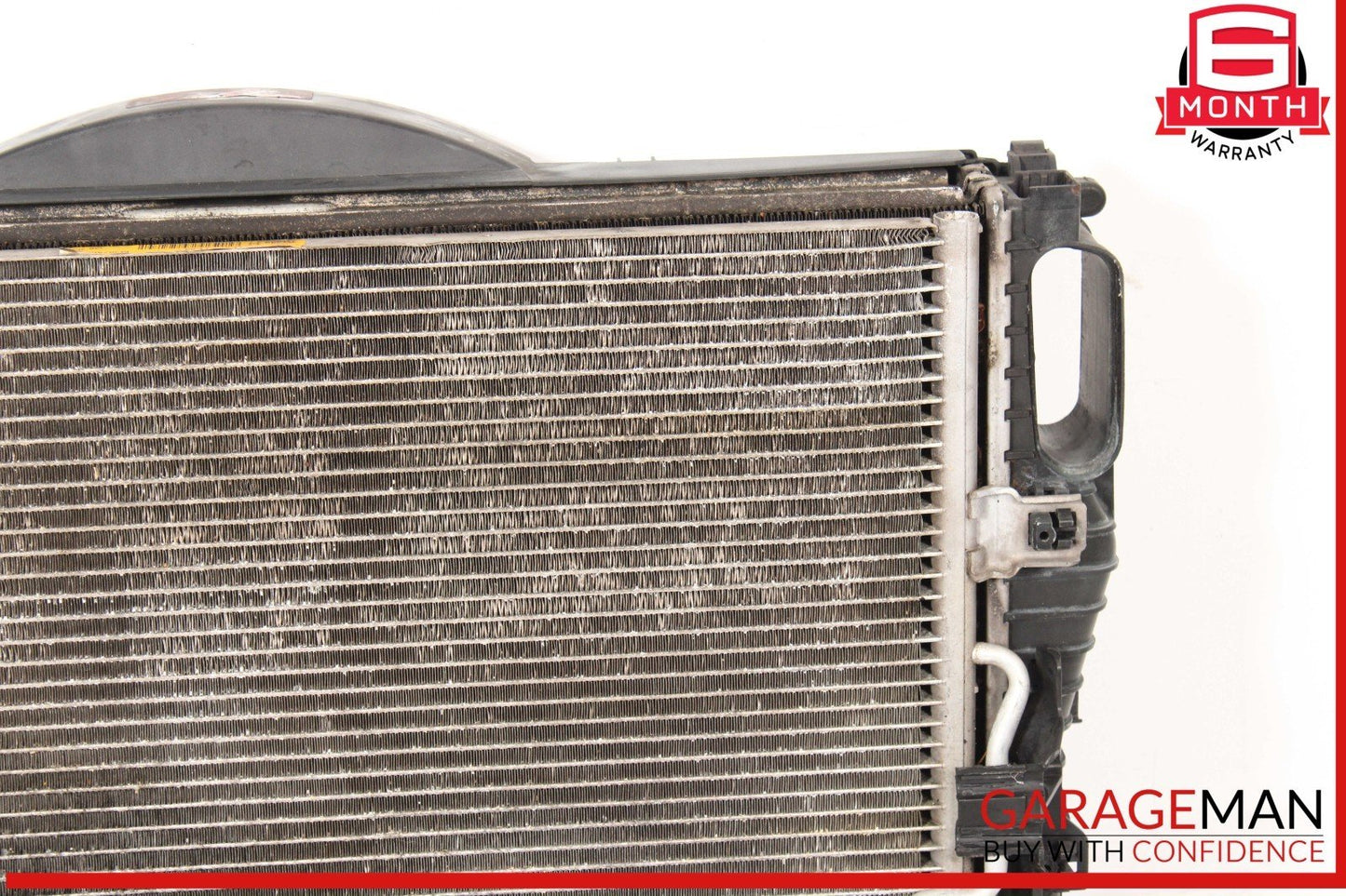 03-09 Mercedes W211 E350 Engine Motor Cooling Fan Radiator A/C Condenser Assy