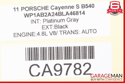 11-17 Porsche Cayenne S 958 Gas Throttle Accelerator Pedal 7LO723507 OEM