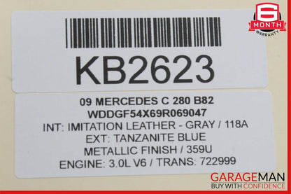 08-14 Mercedes W204 C300 C350 C63 AMG Rear Left Door Lock Latch Actuator OEM