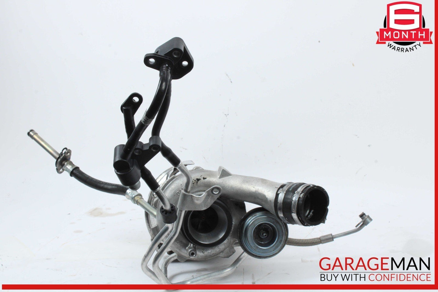 11-16 Mercedes X166 GL450 GL550 Left Turbocharger Turbo Charger Manifold OEM