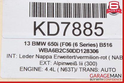 13-19 BMW 650i F06 Safety Sensor SRS Control Module Unit OEM
