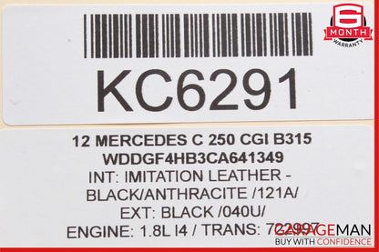 08-14 Mercedes W204 C250 Front Left Side Door Tweeter Speaker Trim Cover Black