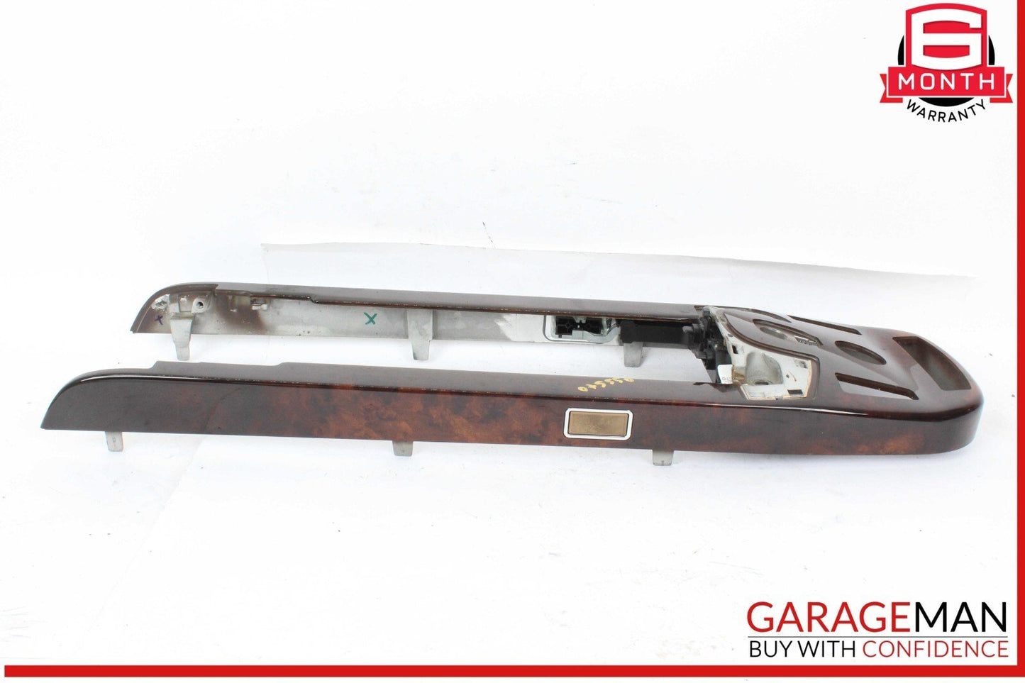 07-09 Mercedes W221 S550 CL600 Center Console Trim Bezel Wood 2216800234 OEM