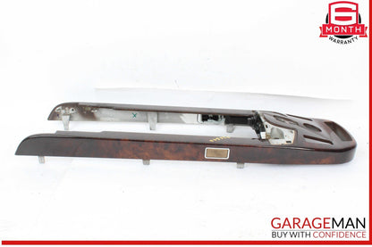 07-09 Mercedes W221 S550 CL600 Center Console Trim Bezel Wood 2216800234 OEM
