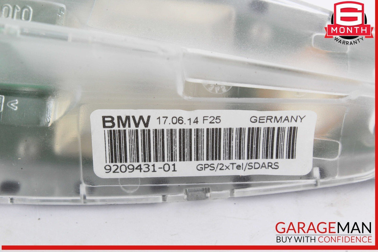 12-15 BMW X1 Rear Roof Satellite Radio Shark Fin Antenna 9209431 OEM