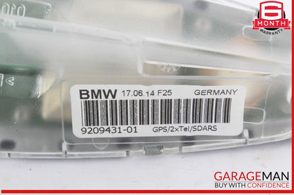 12-15 BMW X1 Rear Roof Satellite Radio Shark Fin Antenna 9209431 OEM