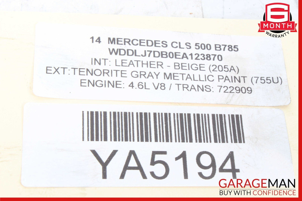 13-19 Mercedes X166 GL450 GLS450 Rear Right Bumper Holder Support Bracket OEM