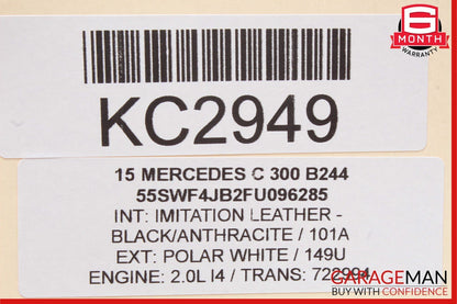 15-19 Mercedes W205 C300 C350 GLC300 TCU Transmission Control Module TCM OEM