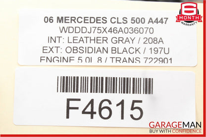 06-11 Mercedes W219 CLS500 CLS63 AMG Interior Rear View Mirror OEM