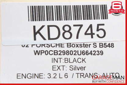 97-04 Porsche Boxster 986 Front Right Side Exterior Door Handle OEM