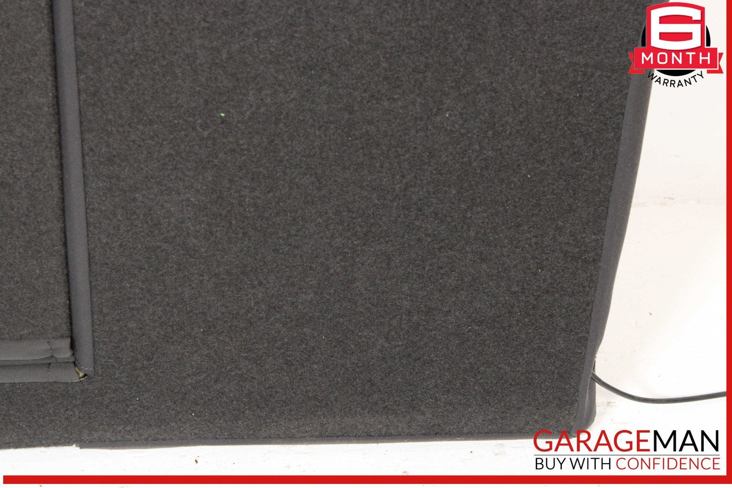 18-24 Audi S5 Rear Top Upper Seat Cushion Cover Assembly Black OEM