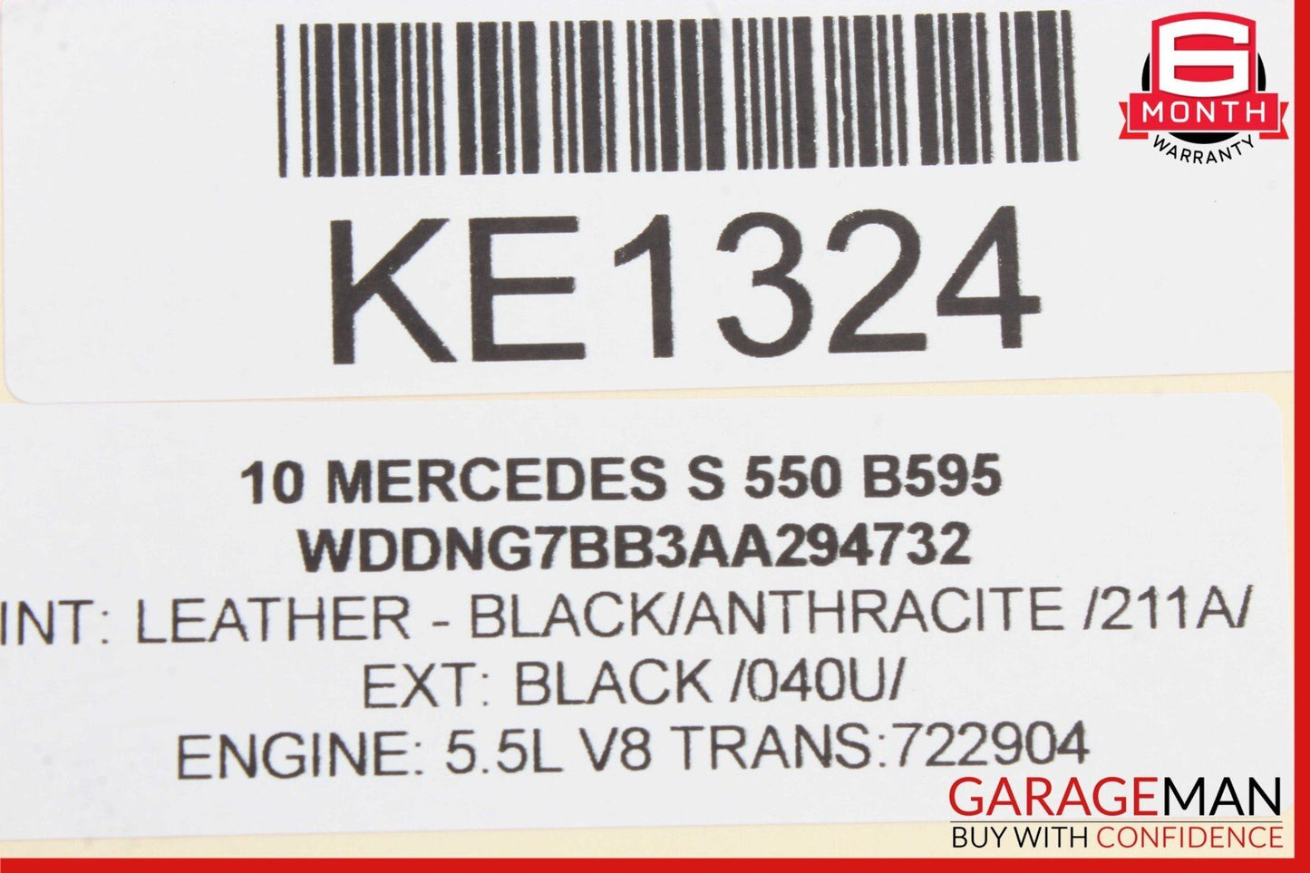 07-13 Mercedes W221 S550 S400 Dashboard Center Trim Molding OEM