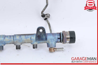 13-15 Mercedes X204 GLK250 Engine Fuel Injector Rail Bosch 6510701595 OEM