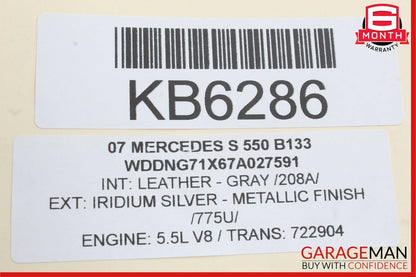 07-14 Mercedes W221 S450 S550 CL600 Steering Gear Coupling 2214620578 OEM