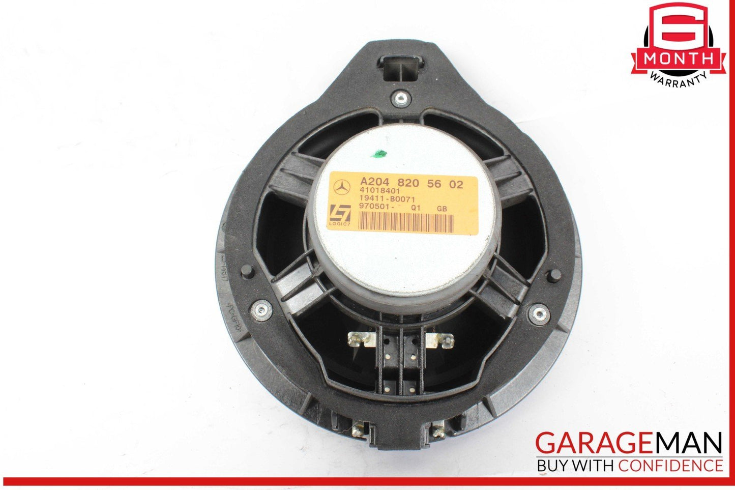 08-18 Mercedes W204 C250 C300 Rear Door Audio Speaker Logic 7 Set of 2 OEM