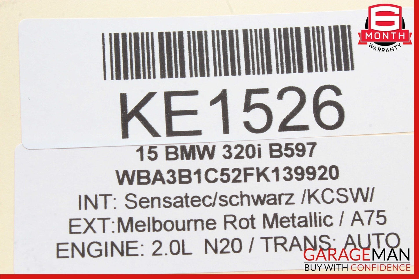 12-18 BMW F30 320i Front Left Side Power Seat Adjust Switch Control Module