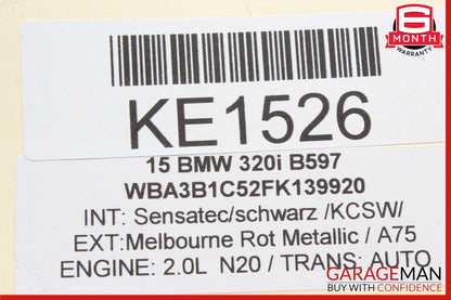 12-18 BMW F30 320i Front Left Side Power Seat Adjust Switch Control Module