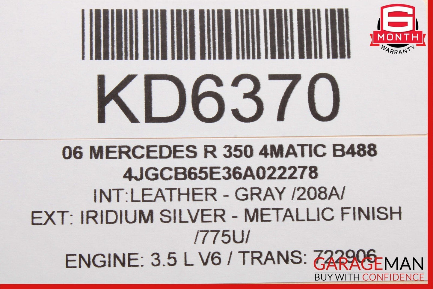 05-11 Mercedes W251 R350 ML350 E350 M272 Engine Motor Oil Pump Assembly OEM
