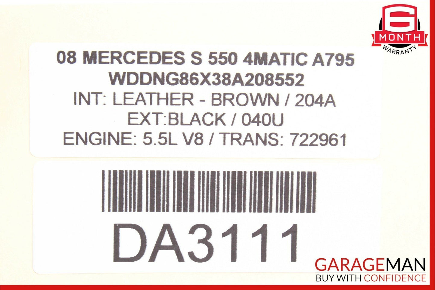07-13 Mercedes W221 S550 S450 Center Console Dashboard CD Player Cover Beige OEM