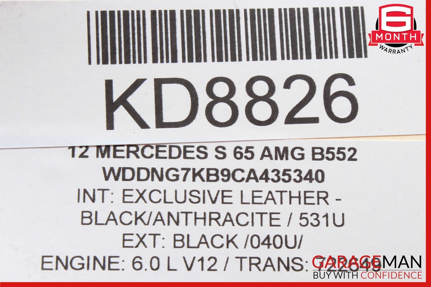 10-14 Mercedes W211 S65 AMG Front Left or Right Seat Contour Control Module OEM