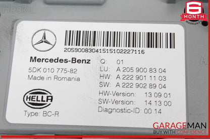 15-18 Mercedes W205 C300 C400 C350e Rear Trunk SAM Control Module Unit OEM